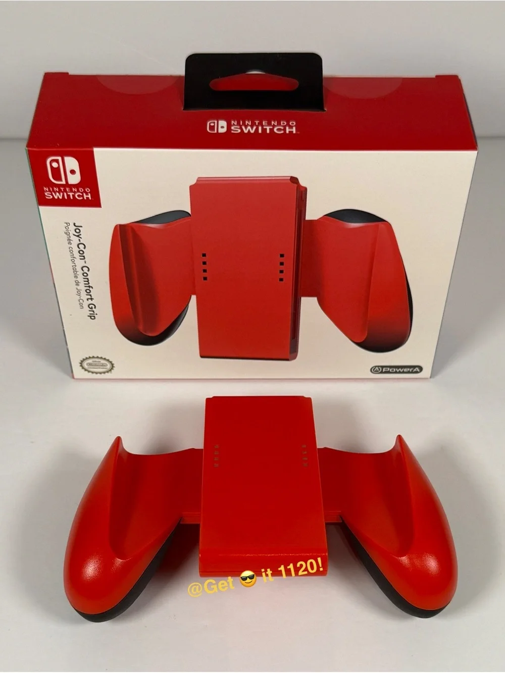 Bundle Nintendo Switch Joy Con (L) (R) Zelda with Joy Con Comfort Grip Charging